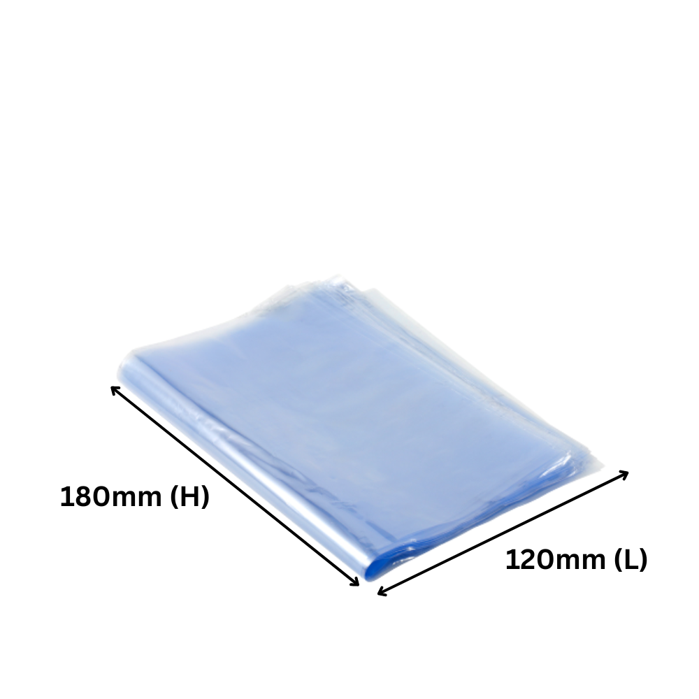 PVC Heat Shrink Wrap Bags - 180x260mm