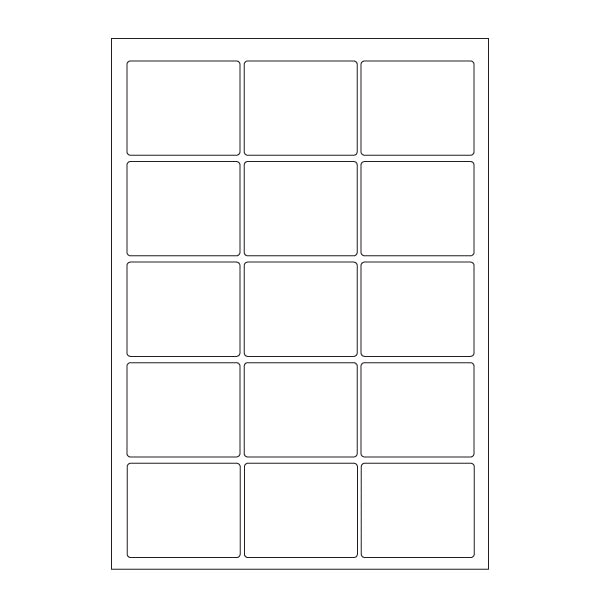 Versatile A4 Self-Adhesive Pre-Cut Labels: Available in 2, 4, 6, 8, 10, 15, 21, and 65 Labels Per Sheet