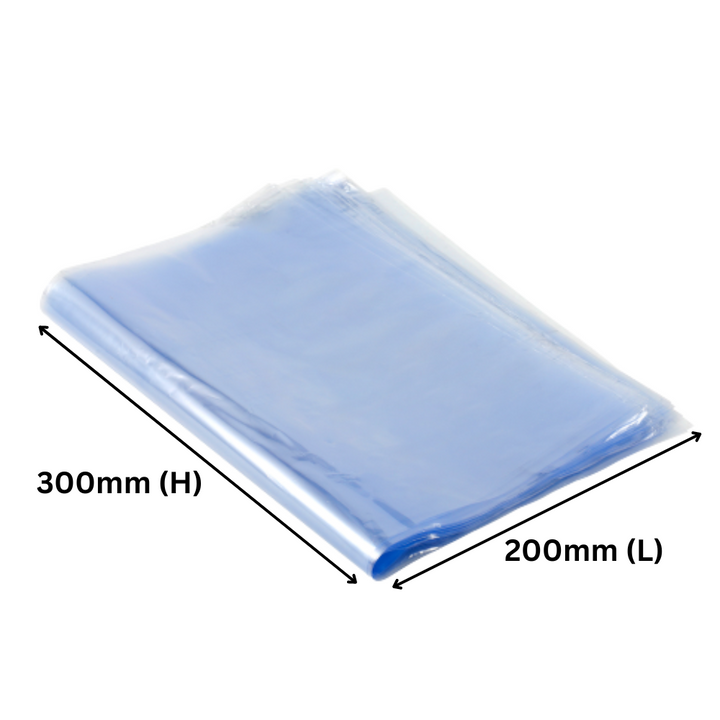 PVC Heat Shrink Wrap Bags - 200x300mm