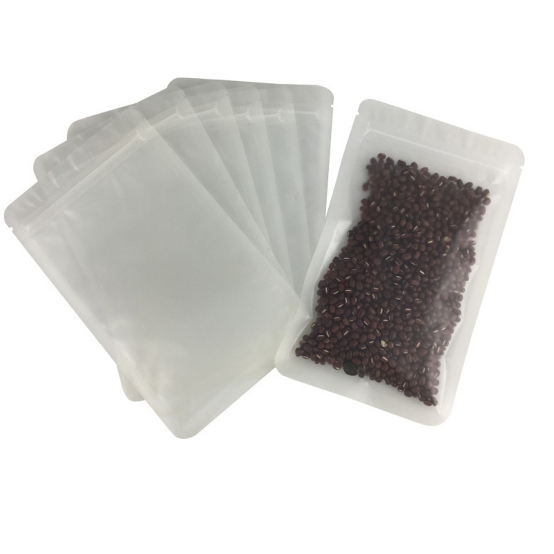 Resealable Zip Lock Flat Matte Plastic Bag - 150 X 220mm - Best Plastic Zip Lock Bags In Australia