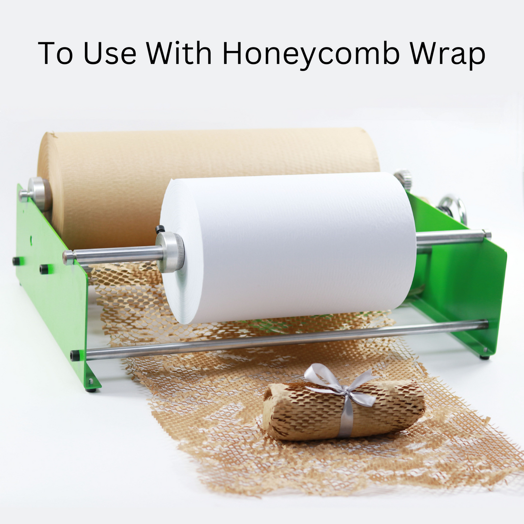 40cm White Tissue Paper Lining for Honeycomb Wrap - 840m Roll