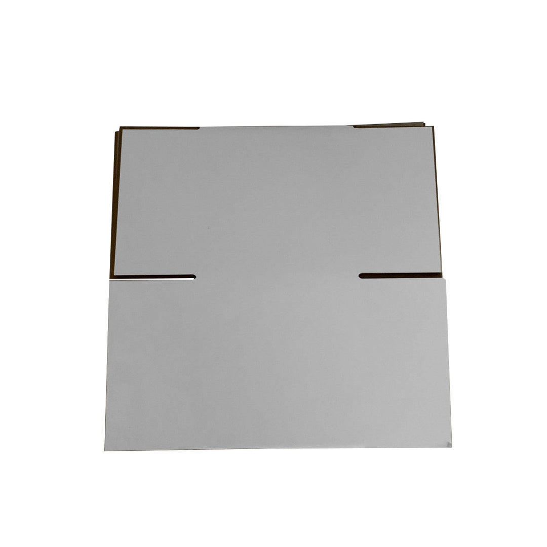 180 x 180 x 180mm Cube Mailing Shipping Packing Cardboard Boxes White- Best Cube Boxes Cardboard - Medium Sized Cube Cardboard Boxes