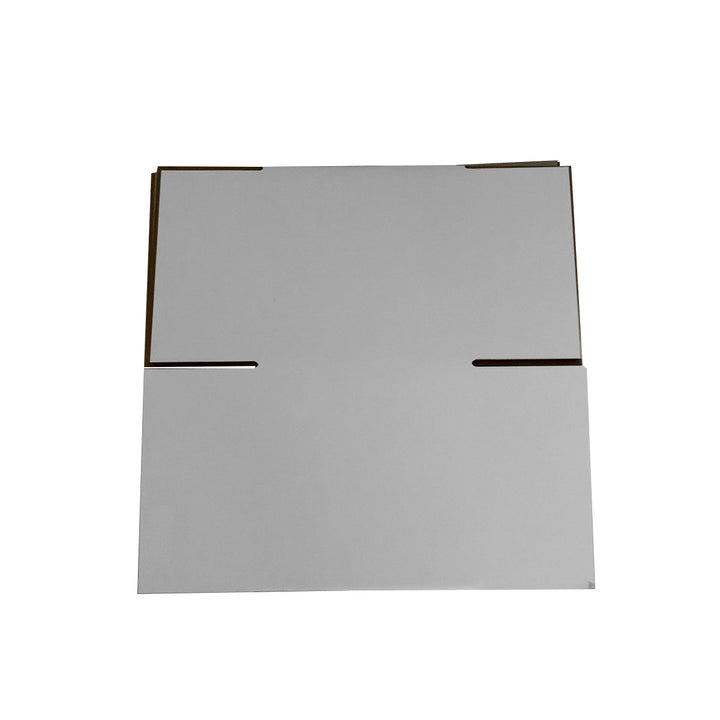 180 x 180 x 180mm Cube Mailing Shipping Packing Cardboard Boxes White- Best Cube Boxes Cardboard - Medium Sized Cube Cardboard Boxes
