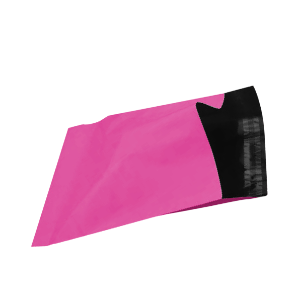310mm x 405mm + 45mm Poly Mailing Courier Satchel Pink