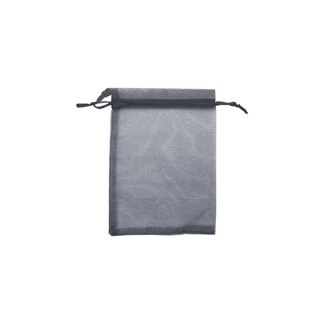 Grey Organza Sheer Gift Bags