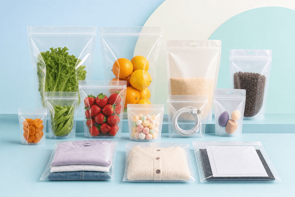 Resealable Bags Buying Guide for Food, Retail, and Shipping