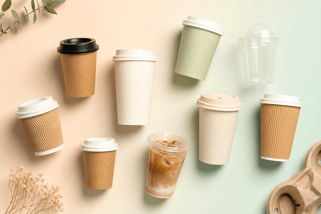 Takeaway Coffee Cups Guide to Sizes, Lids, and Materials