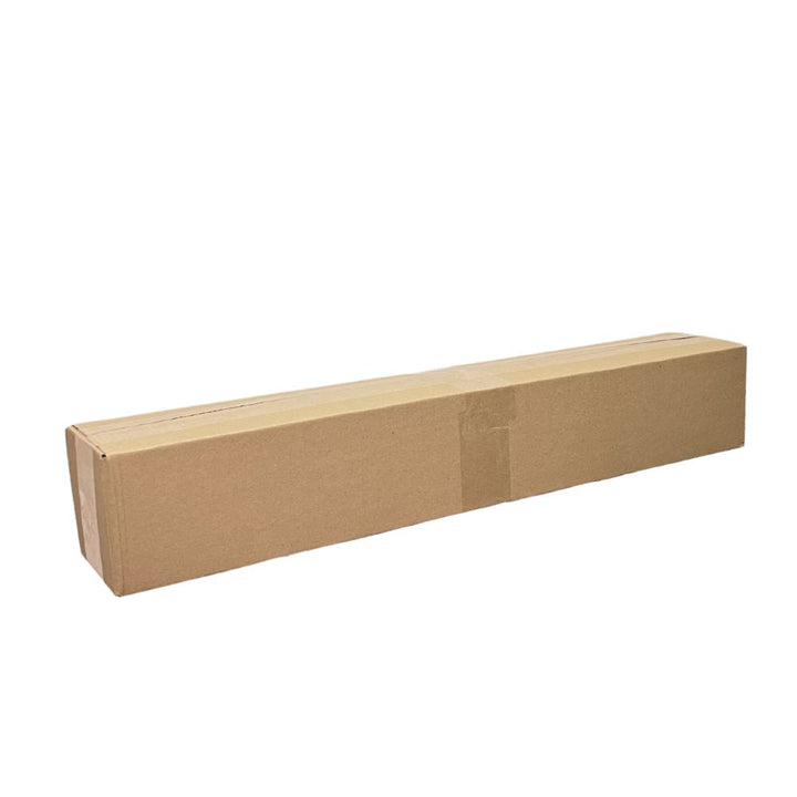 Long Slotted Brown Shipping Boxes 600 x 100 x 100mm – Perfect for Mailing and Storage