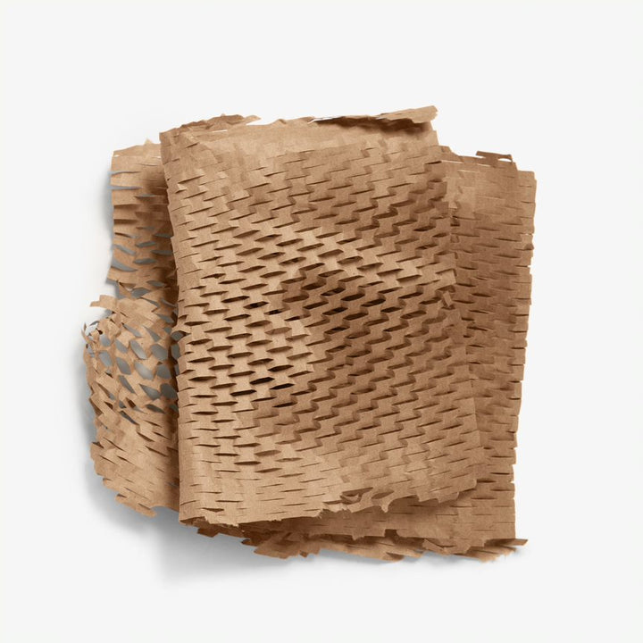 300mm x 30m Honeycomb Wrap Brown Kraft Paper Roll - Eco-Friendly Protective Cushioning