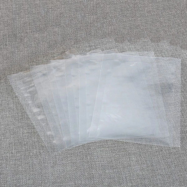 80mm x 120mm Precut Transparent Clear Vacuum Sealer Bags | Food Storage Saver Heat Seal