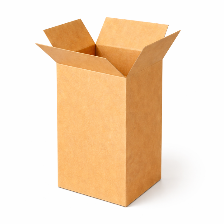 185 x 185 x 300mm Brown Corrugated Slotted Carton