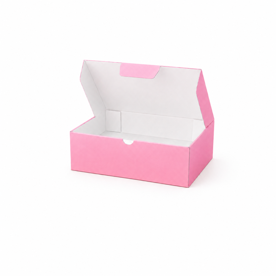 Pink Mailing Boxes 270 x 200 x 95mm with White Interior
