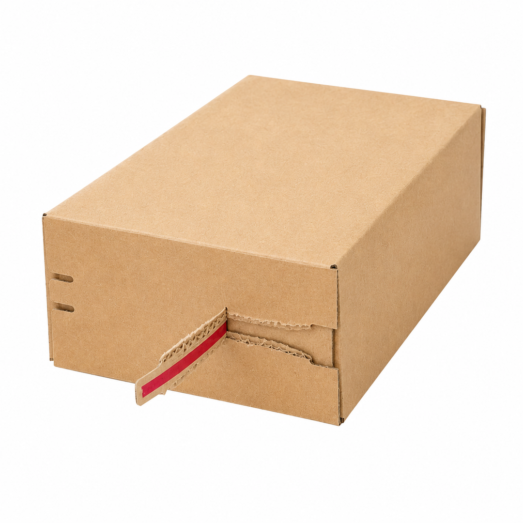 Kraft Self Sealing Brown Box Heavy Duty 240 x 190 x 120mm