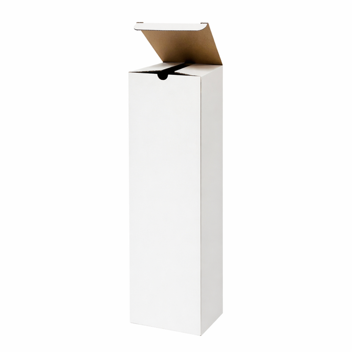 80 x 80 x 430mm  Tall Mailing Shipping Packing Cardboard Boxes White