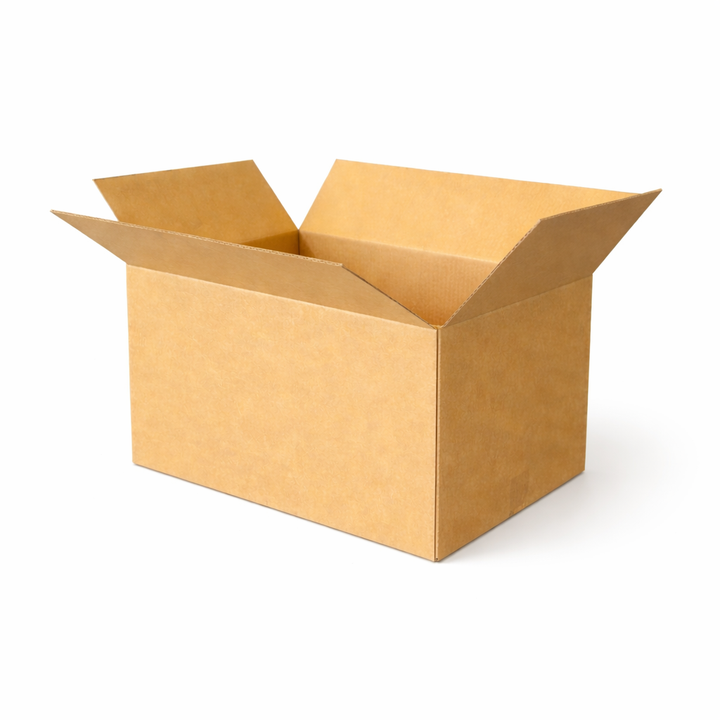 Regular Slotted Brown Box 430 x 305 x 255mm - Brown Postal Boxes