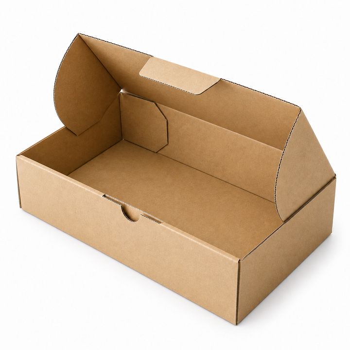 320 x 250 x 150mm Heavy Duty Brown Corrugated Die Cut Mailing Box