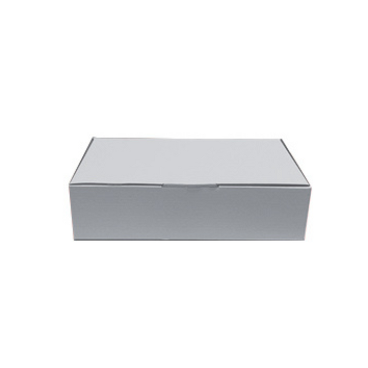 270 x 135 x 80mm White Die Cut Cardboard Mailing Boxes
