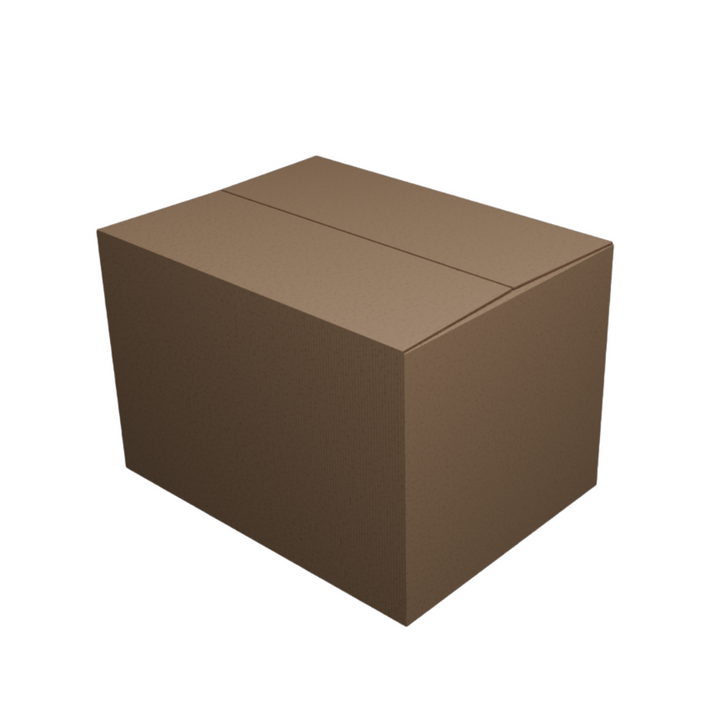 400 x 300 x 300mm Brown Corrugated Slotted Box | B Flute, Durable, Flat-Pack, Recyclable Shipping Carton