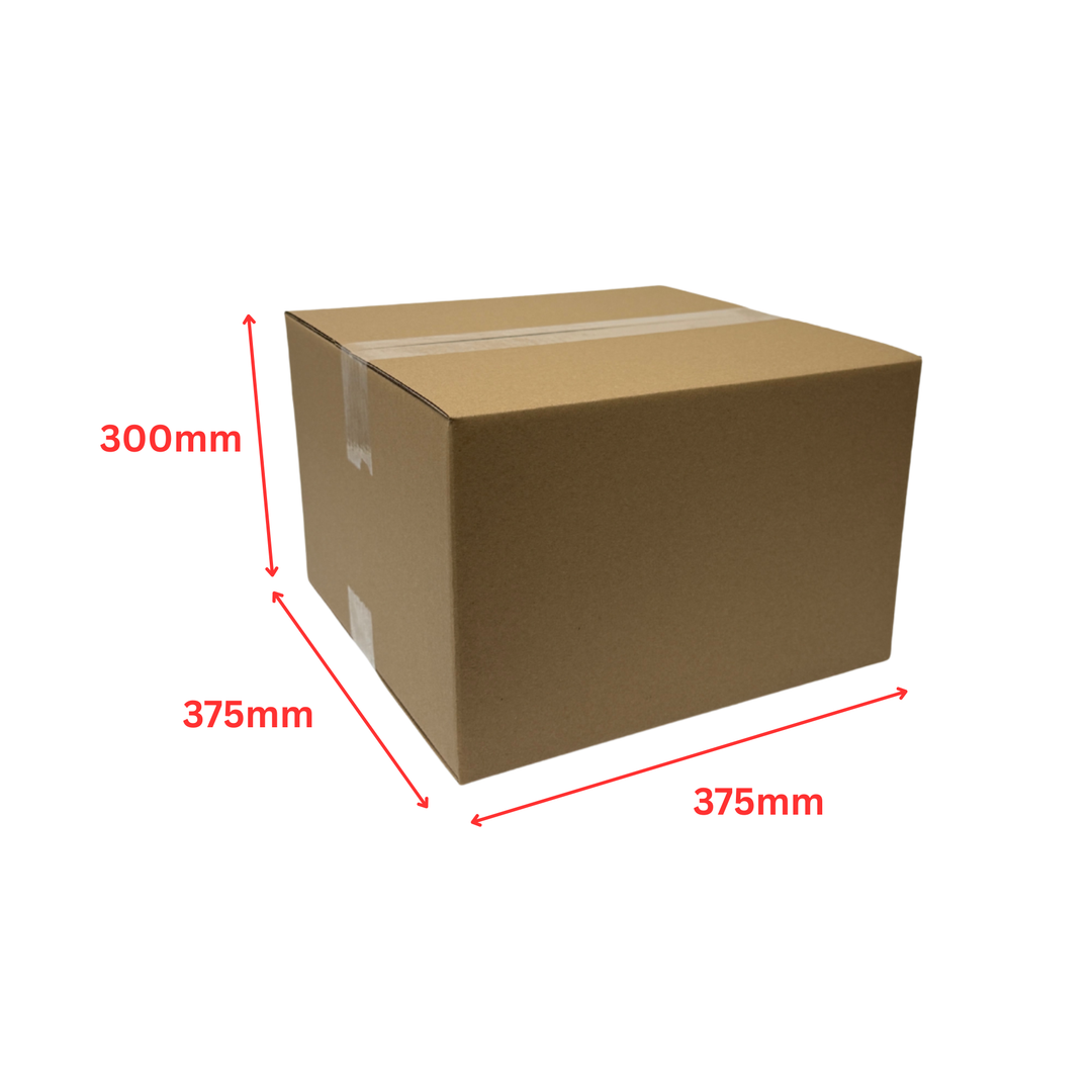 375 x 375 x 300mm Brown Corrugated Slotted Carton