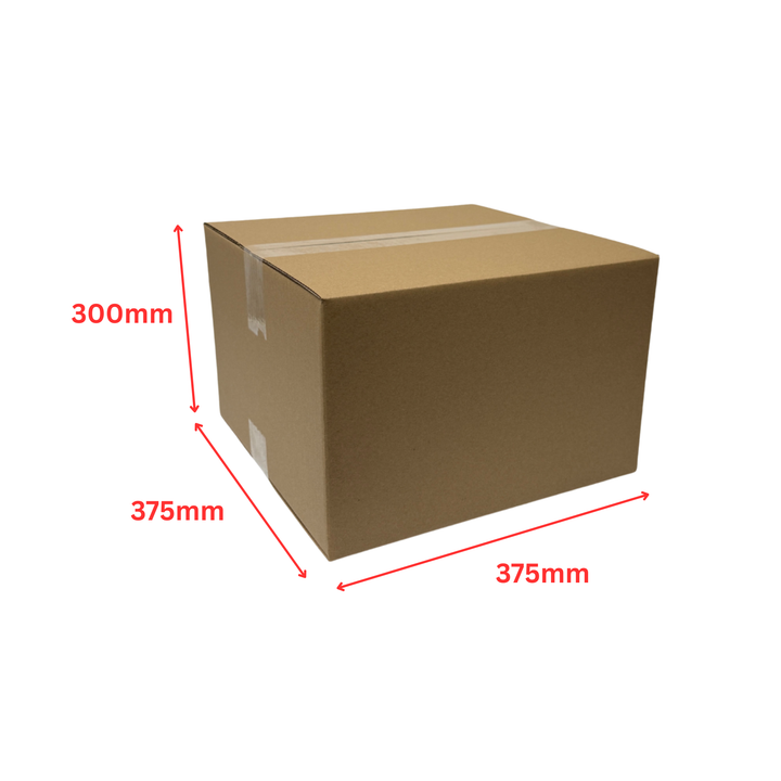 375 x 375 x 300mm Brown Corrugated Slotted Carton