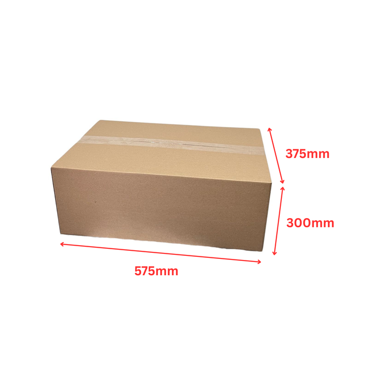 575 x 375 x 300mm Brown Corrugated Slotted Carton