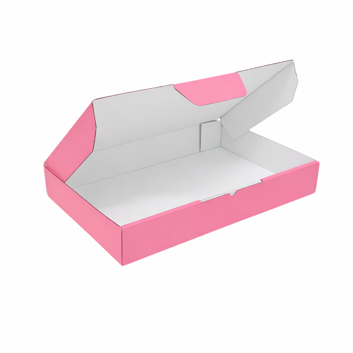 Pink Mailing Boxes 220 x 145 x 35mm with White Interior