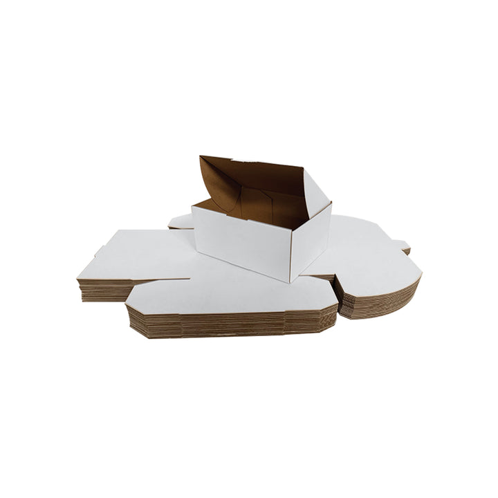 210 x 180 x 100mm Die Cut Mailing Shipping Packing Cardboard Boxes White