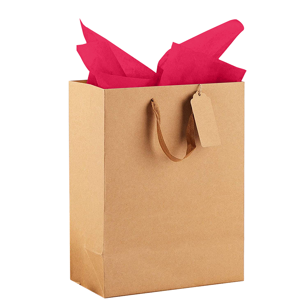 500pcs Wine Red Gift Wrapping Tissue Packaging Paper - 50cm x 70cm, Recyclable & Eco-Friendly