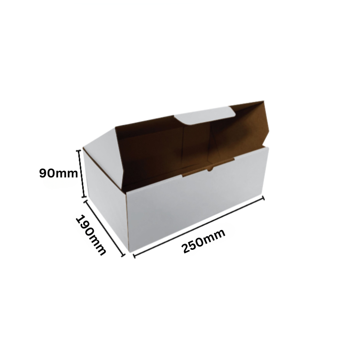 Heavy-Duty Mailing Boxes 250 x 190 x 90mm – Ideal for Secure Shipping