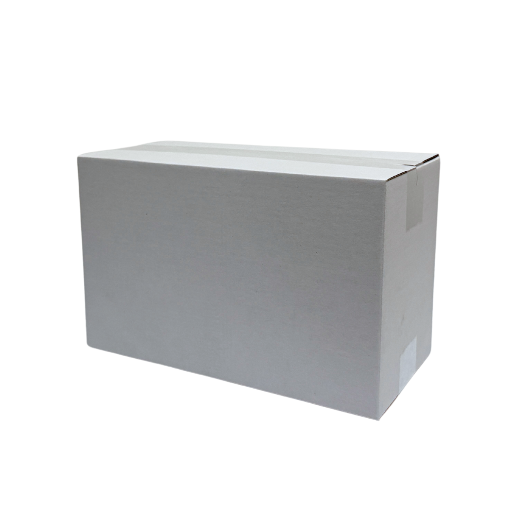 300 x 150 x 190mm White Die Cut Cardboard Mailing Boxes – Corrugated, Self-Locking