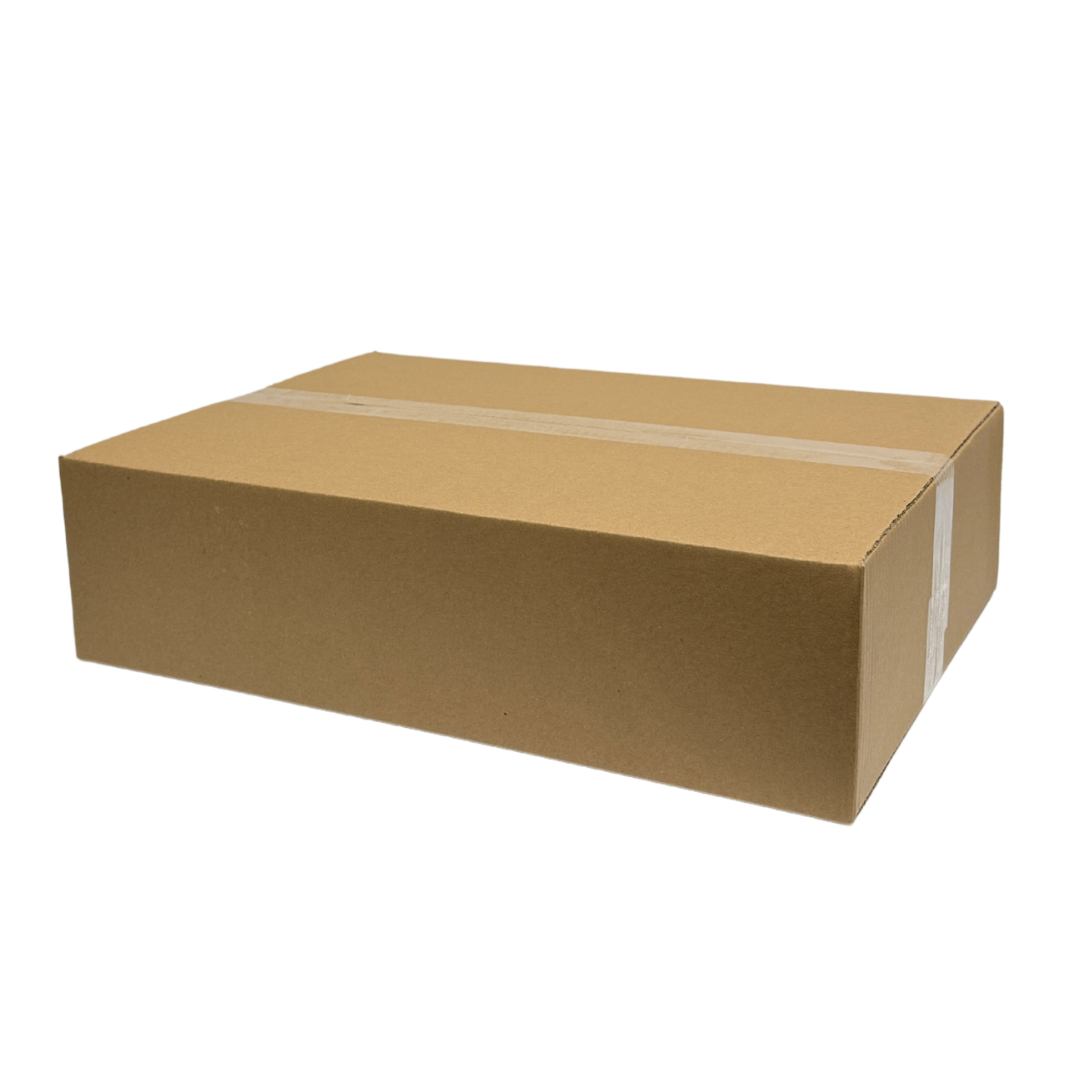 490 x 360 x 130mm, Brown Slotted B Flute Cardboard Boxes