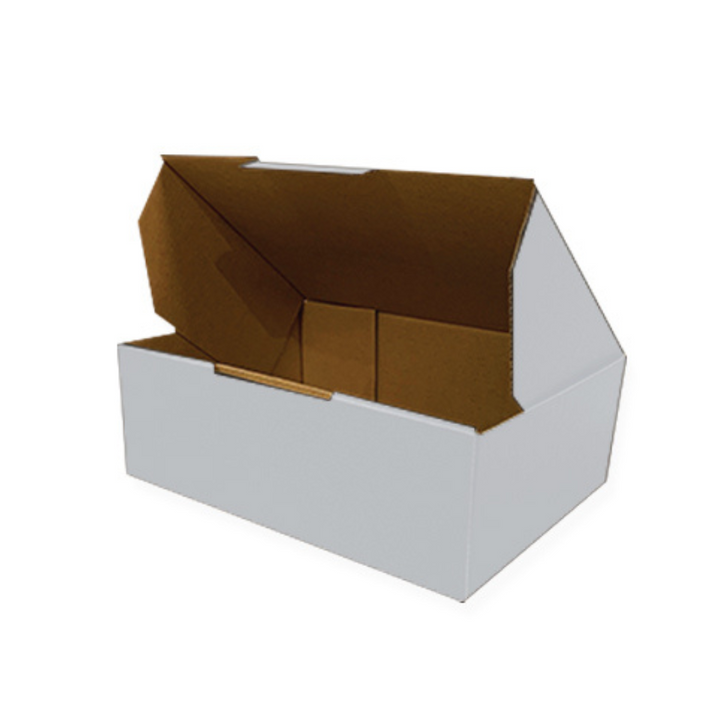 160 x 140 x 95mm - White Diecut Cardboard Box
