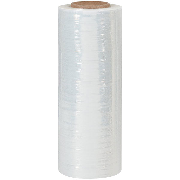 Rolls of CLEAR 500mm x 400m 25UM Stretch Film Pallet Wrap - Durable Carton Shrink Wrap