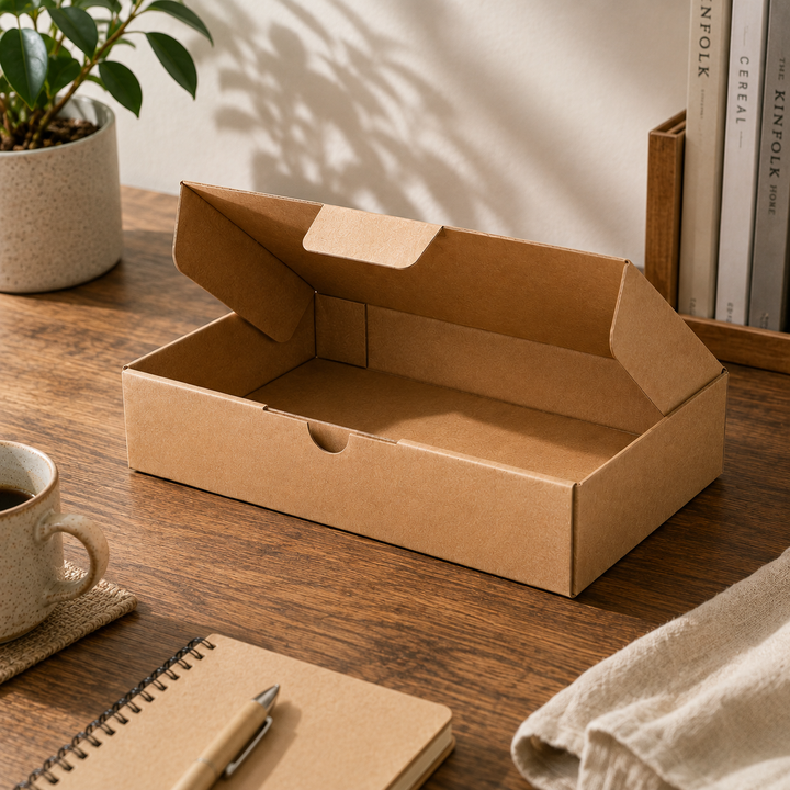 300 x 150 x 60mm Heavy Duty Brown Corrugated Die Cut Mailing Box