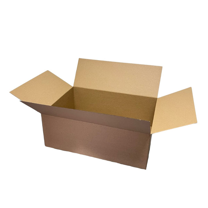 500 x 360 x 200mm Brown Slotted Carton | B Flute, Durable, Flat-Pack, Recyclable Shipping Box