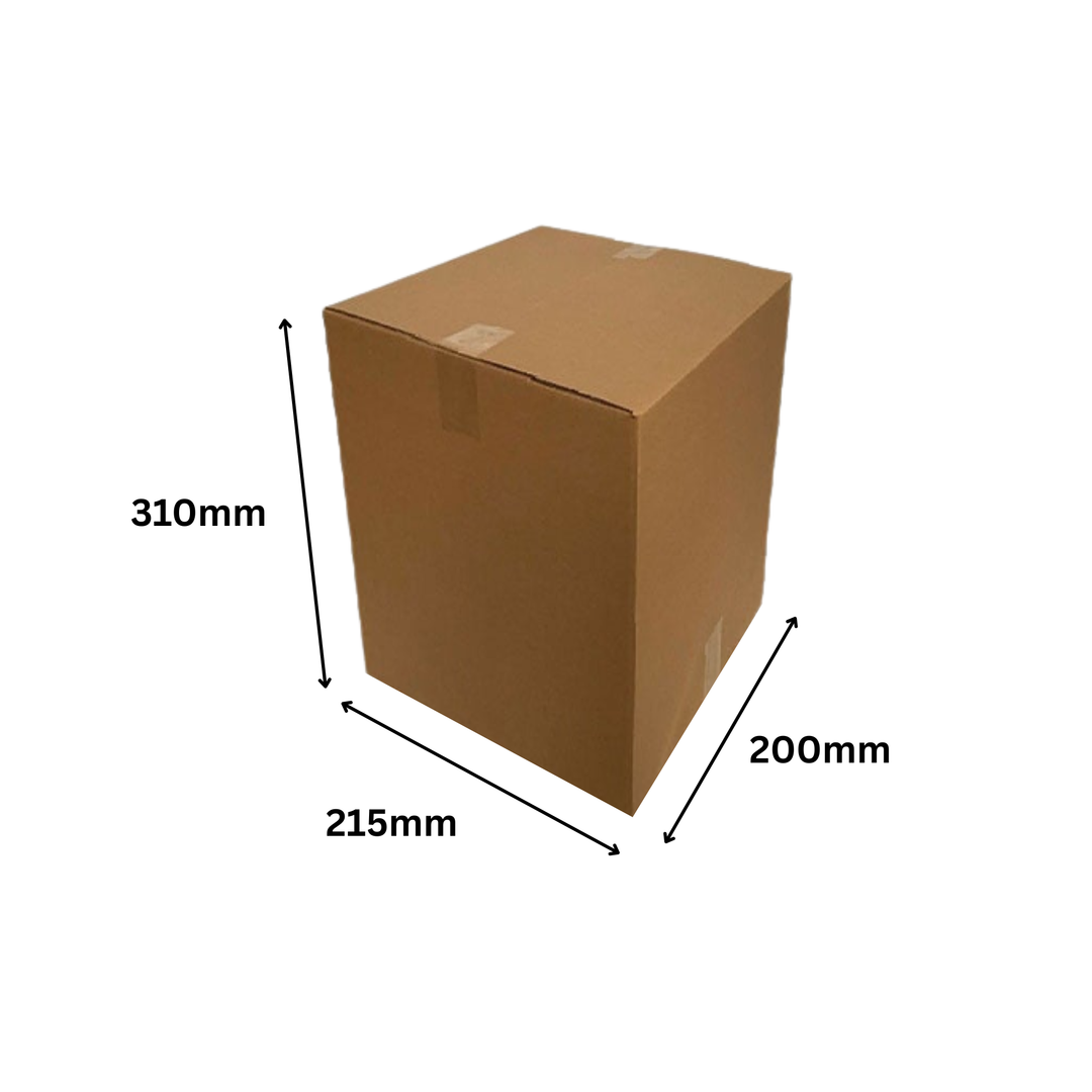 215 x 200 x 310mm Brown Corrugated Slotted Carton