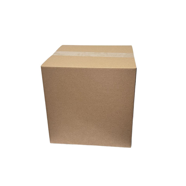400 x 400 x 400mm Brown Corrugated Cube Box | Slotted Carton, Durable, Flat-Pack, Eco-Friendly