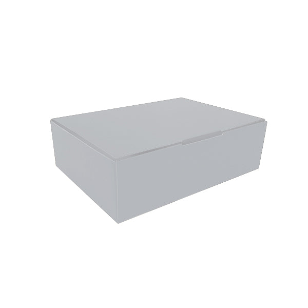 180 x 100 x 45mm White Corrugated Die Cut Mailing Box | Self-Locking, Flat-Pack, Eco-Friendly