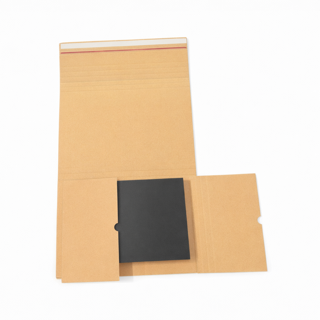 Wholesale Pack 500pcs of 455 x 325 x 60mm Corrugated Book Wrap Mailers