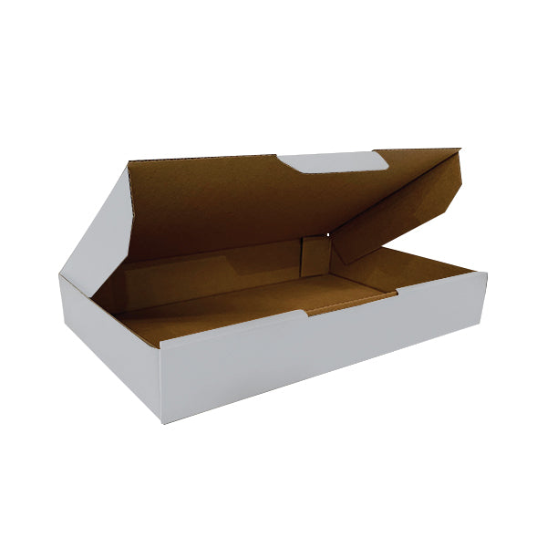 180 x 180 x 40mm Die Cut Mailing Shipping Packing Cardboard Boxes White