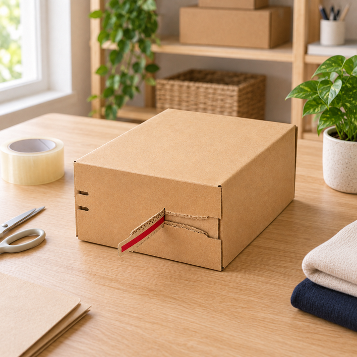 Kraft Self Sealing Brown Box Heavy Duty 320 x 240 x 160mm