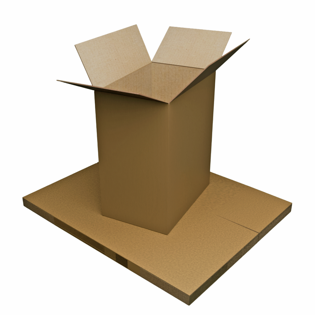 320 x 240 x 330mm Brown Corrugated Mailing Box | B Flute, Slotted Carton, Flat-Pack, Recyclable (Copy)
