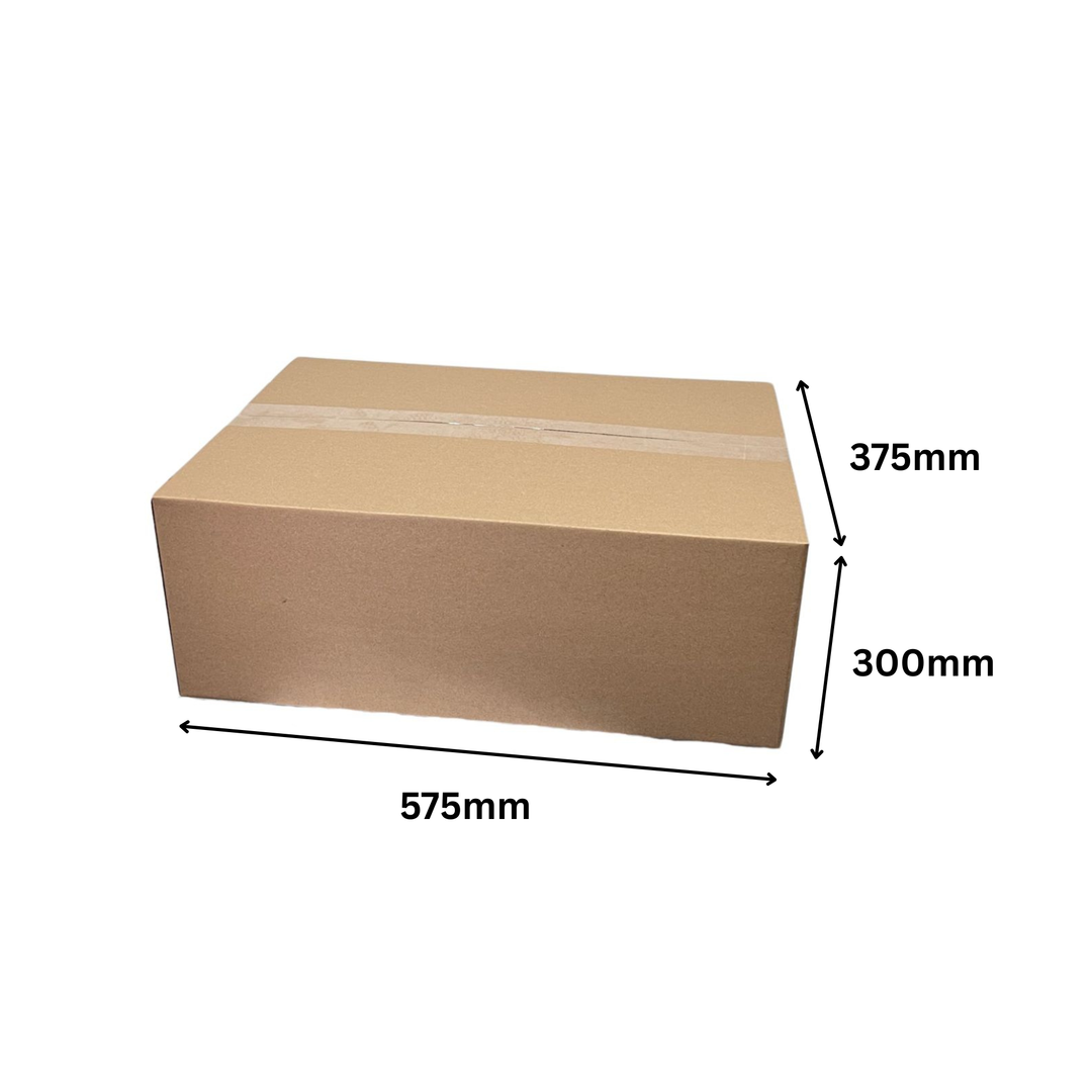 575 x 375 x 300mm Brown Corrugated Slotted Carton