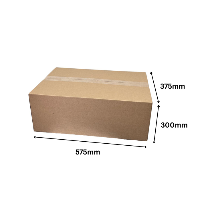 575 x 375 x 300mm Brown Corrugated Slotted Carton