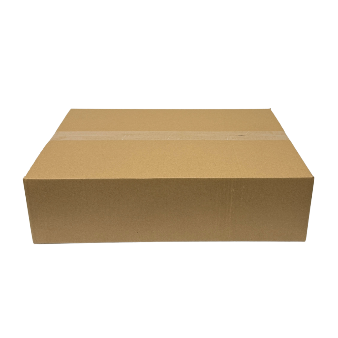 490 x 360 x 130mm, Brown Slotted B Flute Cardboard Boxes