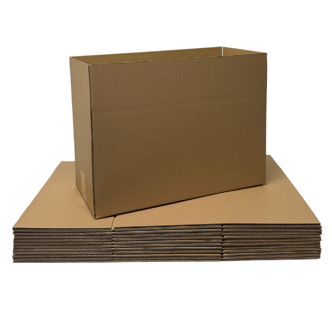 Wholesale 500pcs Regular Slotted Brown Box 360 x 260 x 310mm