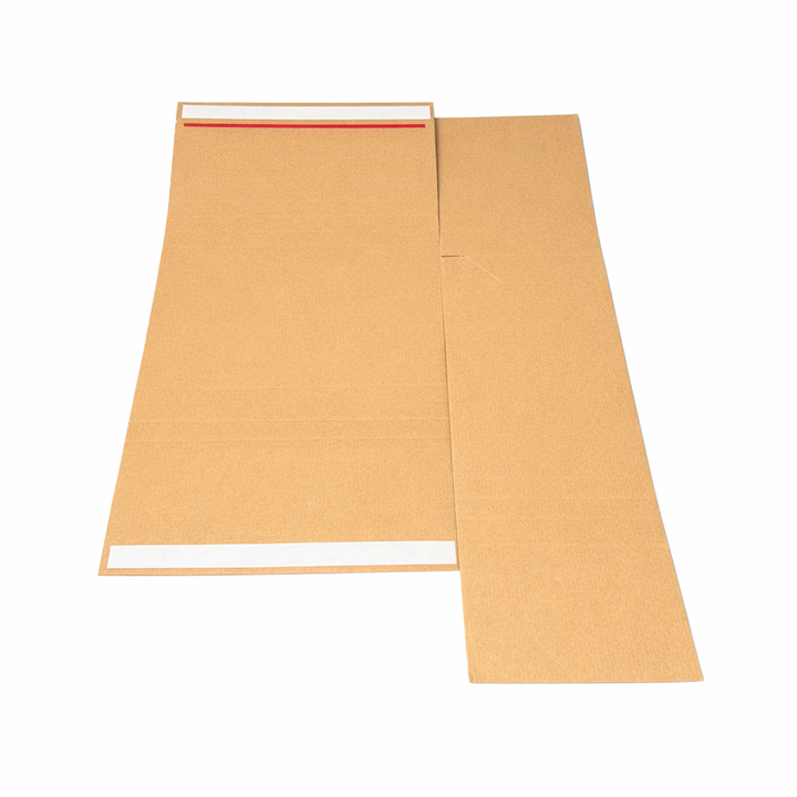 Wholesale Pack 1000pcs - 251 x 165 x 60mm Corrugated Book Wrap Mailers