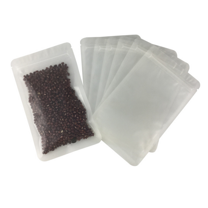 Resealable Zip Lock Flat Matte Plastic Bag - 100 X 150mm- Best Plastic Zip Lock Bags In Australia