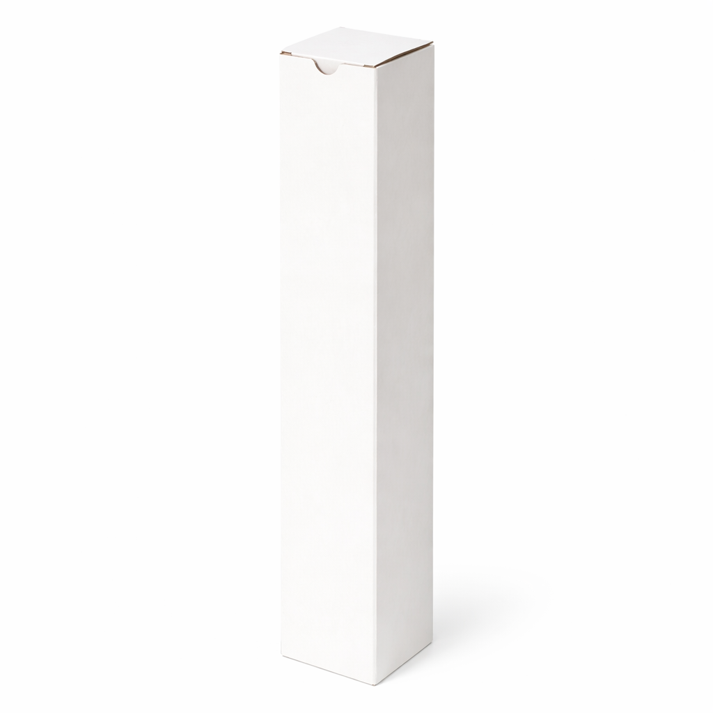 65 x 65 x 450mm Candle Mailing Shipping Packing Cardboard Boxes White