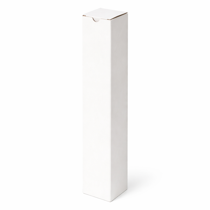 65 x 65 x 450mm Candle Mailing Shipping Packing Cardboard Boxes White
